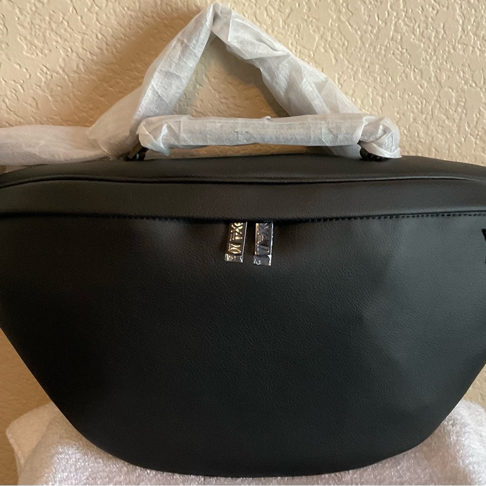 Sleek Black Handbag